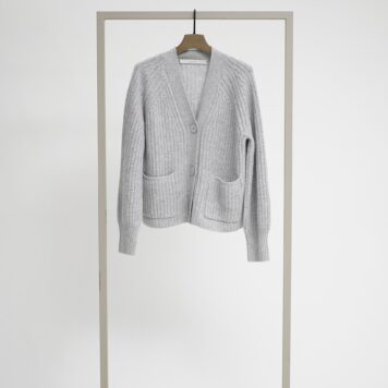 Herzen‘sangelegenheit Cardigan silberlight