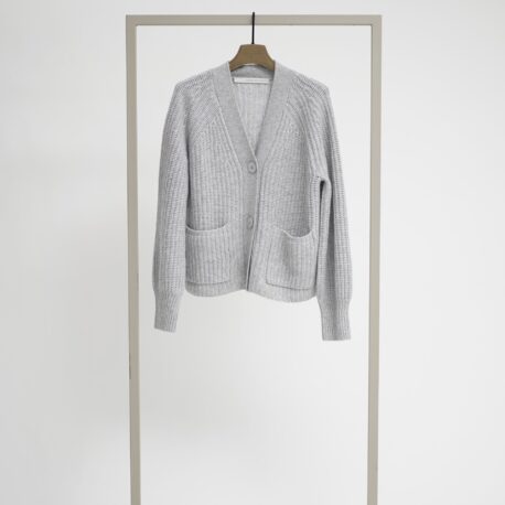 Herzen‘sangelegenheit Cardigan silberlight