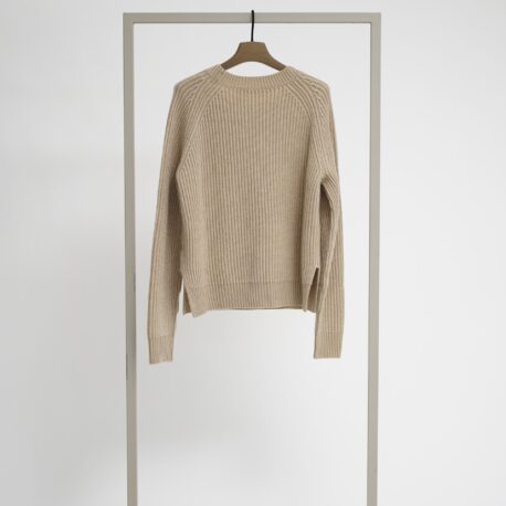 Herzen‘sangelegenheit Pullover Rundhals sand