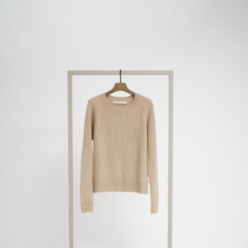 Herzen‘sangelegenheit Pullover Rundhals sand