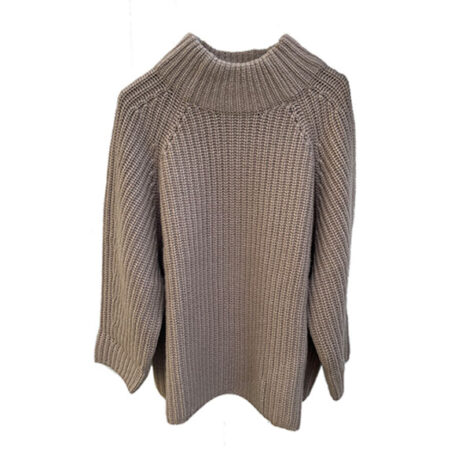 Herzen‘sangelegenheit Rollkragen Pullover roasted cashew