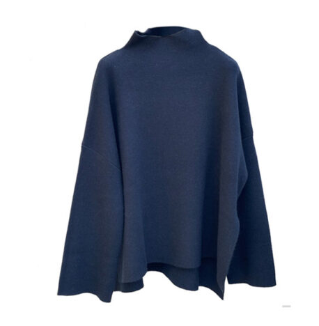 Herzen‘sangelegenheit Rollkragen Pullover marino