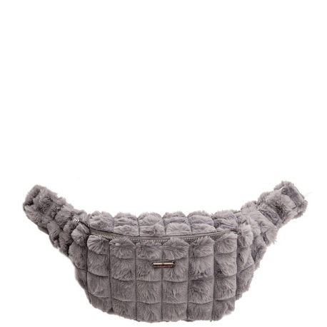 BRASI&BRASI beltbag cube fakefur grau