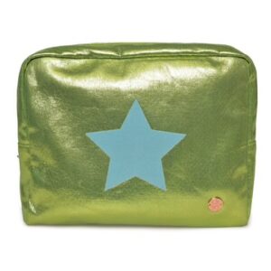 CUTE STUFF Cosmetic Bag Star green