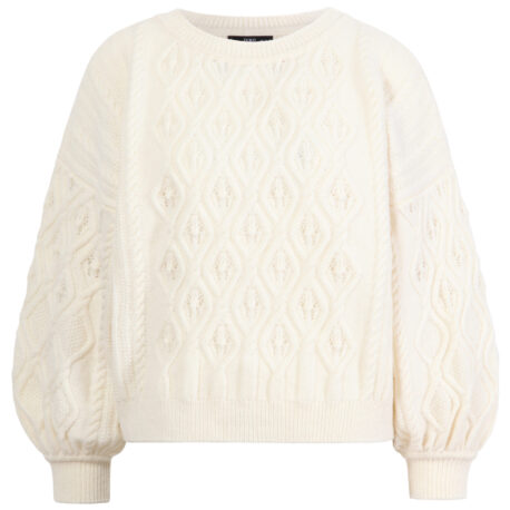 Ivko Women Pullover mit Strukturmuster off-white