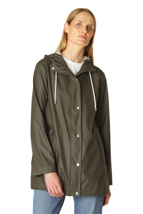 ILSE JACOBSEN Rain Jacket army