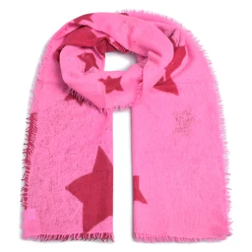 CUTE STUFF Cashmereschal BigStar pink