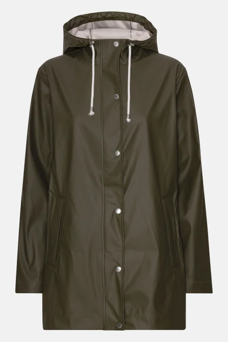 ILSE JACOBSEN Rain Jacket army