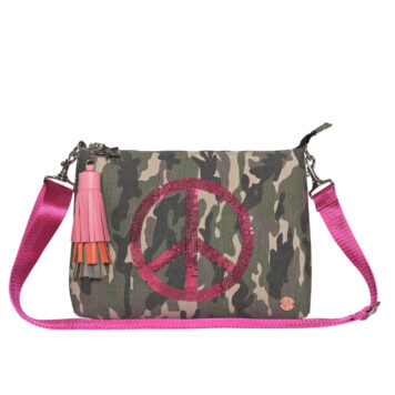 CUTE STUFF Cosmetic Bag camouflage peace