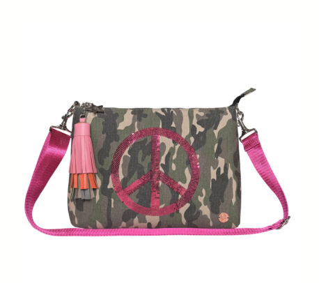 CUTE STUFF Cosmetic Bag camouflage peace