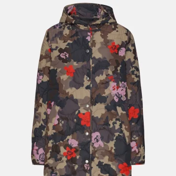 ILSE JACOBSEN Quilt Coat - Floral Camo