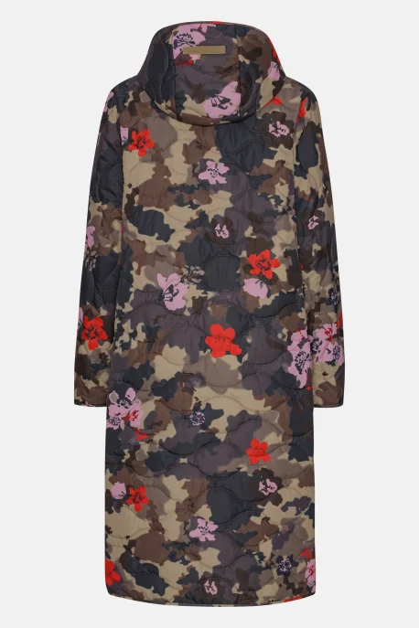 ILSE JACOBSEN Quilt Coat - Floral Camo