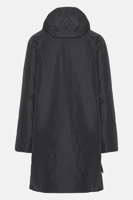 ILSE JACOBSEN Long Raincoat black