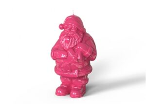 ENGELS KERZEN Objektkerze Nikolaus pink