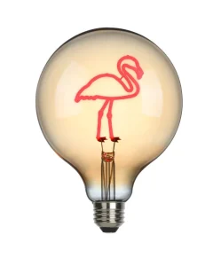 Flamingo rosa LED-Filament - Leuchtmittel