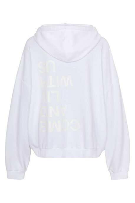 liv bergen Hoodie Come optic-white