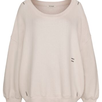 liv bergen Sweater Sky Logo dirty-white