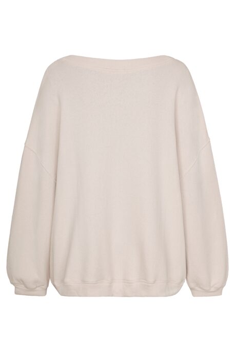 liv bergen Sweater Sky Logo dirty-white