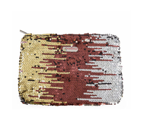 BRASI&BRASI clutch luxfancy rosa