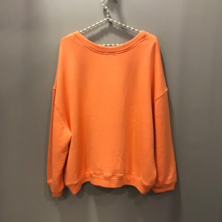 liv bergen Sweater Sky Logo salmon